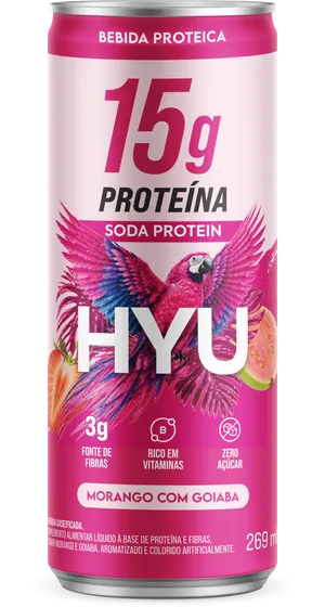 Lata HYU Morango com Goiaba